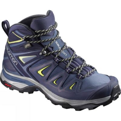 Botas Salomon X-Ultra Mid 3 GTX Mujer Moradas - Chile UVW245698